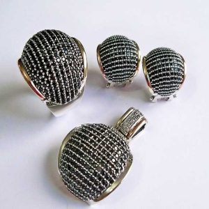 RINGS SILVER GOLD KEY LARGO